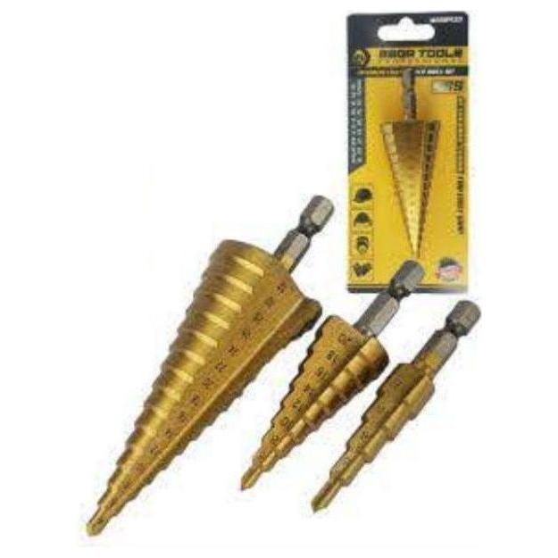 Megatools MSDB Step Drill Bit - KHM Megatools Corp. Megatools MSDB Step Drill Bit - KHM Megatools Corp.